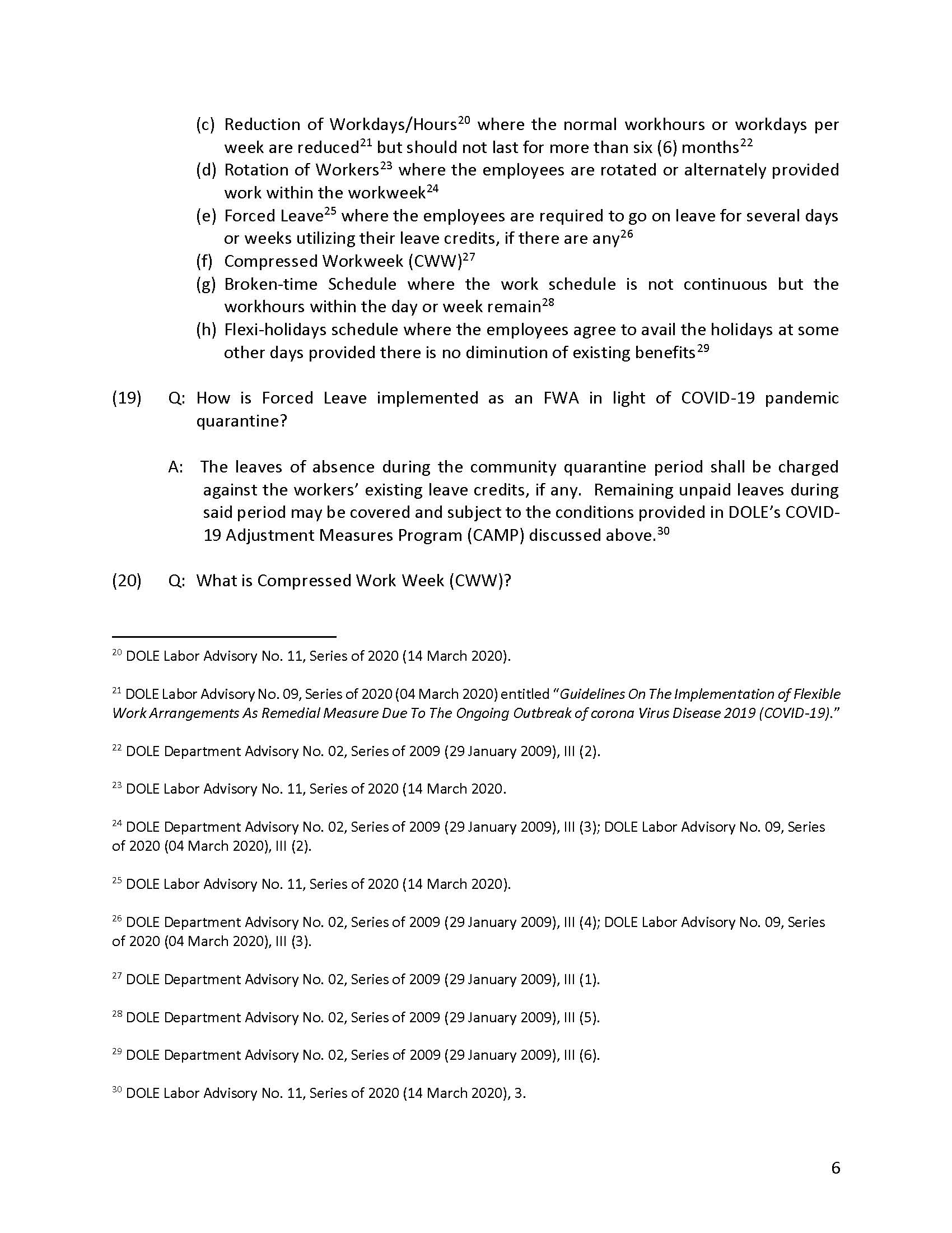 Employer Options amid Quarantine FAQ by Atty. Elmar Galacio 1 Page 06