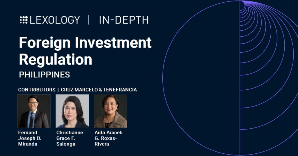 In Depth Foreign Investment Regulation Philippines